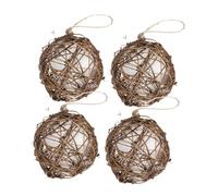 Milisten 4pcs Hummingbird Nesting Houses for Outdoor Indoor Gardens Unique Bird Nest Decor for Bird Lovers being Stylish Garden Accessory for Nature Enthusiasts