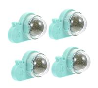 Milisten 4pcs Indoor Cat Catnip Rotating Chew Toy for Cats Engaging Wall Plaything Relieves Stress Fun