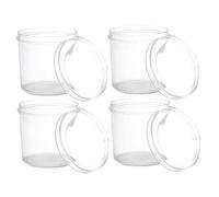 Milisten 4pcs Insect Observation Box with Magnifier Lid Educational Science for Nature Exploration Bug Viewer for Live Bugs Flowers Leaves Coins
