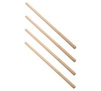 Milisten 4pcs Long Mahjong Sticks Portable Mahjong Pushers Natural Bamboo Board Game Tile Movers Wooden Board Tools for All Tile Games 42cm
