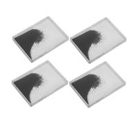 Milisten 4pcs Magnetic Iron Powder for Education Physics Teaching Tool for Science Experiments Iron Shavings for Demonstrating for School Projects and