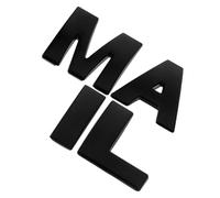 Milisten 4pcs Mailbox Alphabet Letter Stickers for Mailbox Letters Stickers Self-Adhesive DIY English Alphabet Adhesive Decals