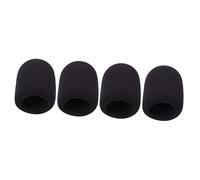 Milisten 4pcs Mic for Microphones Professional Protective Sponge Thickened Design for Ktv Conferences News Interviews and Enhanced Fit Easy Installation