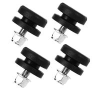 Milisten 4pcs Motorcycle Rear Luggage Spacer Buckle Durable Quick Fixing Motor Accessories for Trunk Base Plate Bracket Lightweight and Sturdy Storage for Motorbike Tail Box