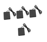 Milisten 4pcs Multi-use Sturdy Sustain Pedal for Electric Piano Foot Pedal Non- Design Accessory for Electronic Keyboards and Synthesizers for Piano Players