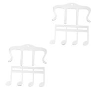 Milisten 4pcs Music Score Clip Music Book Holders for Reading Piano Keyboard Practice
