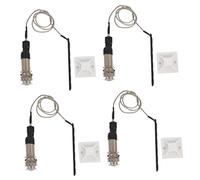 Milisten 4pcs Musical Instrument Pickup Acoustic Guitar Pickup Piezoelectric Performance Enhancer for Musicians