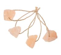 Milisten 4Pcs Natural Mountain Salt Lick Blocks for Horses, Cows, Deer and Livestock - Mineral Salt Bricks for Animal Health, Growth Support, Suitable for Goats and Small Animals