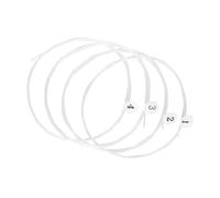 Milisten 4Pcs Nylon Ukulele String Set Transparent Replacement Strings for Ukulele Durable Music Wire for Tone and Easy Maintenance