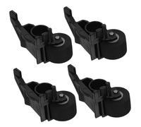 Milisten 4pcs Pinch Roller for Cassette Player Plastic Pulley Replacement Tape Recorder Wheel for Enhanced Stability and Smooth Tape Movement Compatible with Multiple Recorder Models