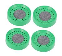 Milisten 4pcs Plastic Pigeon Breeding Bowls with Mats Bird Nesting Bed Bird Hatching Nesting Bowl for Racing Pigeons and Dove Breeding