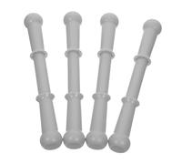Milisten 4pcs Plastic Rocking Horse Handles Lightweight Threaded Grip Replacement Parts for S Rocking Horse Easy to Install and Compatible with Models