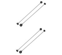 Milisten 4pcs Portable Double-head Xylophone Mallets Percussion Instrument Drumstick Marimba Mallets for Tongue Drum Musical Instrument Boys and Girls Xylophone Toy