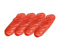 Milisten 4pcs Realistic Artificial Hot Dog Props for Home Kitchen Display Party Decoration Photography Creative Play Food
