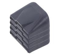 Milisten 4pcs Replacement Brake Pads for Castor Wheels Elevator Caster Accessories with Brake Block for Grocery and Push Cart Rolling Wheel Feet