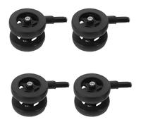 Milisten 4pcs Replacement Wheels for Walker of Plastic Casters for Boy Girl Mobility Aid Quiet Silent Wheels for Walker Repair Parts