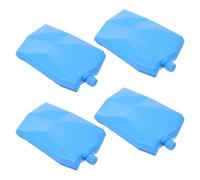 Milisten 4pcs Reusable Ice Packs Portable Cooling Boxes Pe Material Blue Cooler Ice Packs for Lunch Bags Breastmilk Storage Versatile Use for Picnics and Shopping