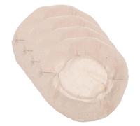 Milisten 4pcs Round Bread Basket Cloth Liner 23x8cm, Breathable Sourdough Proofing Basket Covers with Food-Grade Fabric, Country Style Dough Rising Cloth for Baking