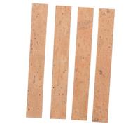 Milisten 4pcs Sax Clarinet Cork Repair Strips for Mouthpiece Neck Joint Instrument Seal Replacement Kit