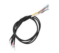 Milisten 4pcs Shielded Guitar Pickup Wiring Harness for Electric and Bass Guitar Instrument Accessories Patch Cables Noise-reducing Wiring Kit