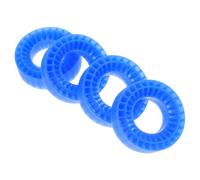 Milisten 4Pcs Silicone Rubber Tire Inserts for Rc Crawler Cars Wear Resistant Foam Inner Liners Compatible with Models Lightweight Accessories