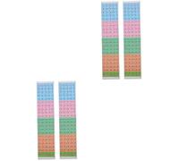 Milisten 4pcs Simple Practical Learning Guzheng Scale Decals Musical Note Scale Sticker for Guzheng Practice