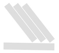 Milisten 4pcs Snare Drum Wire Straps Drum Tension Wire Straps Pet Material Sl esign White Fix for Marching Percussion Accessories