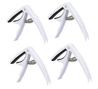 Milisten 4pcs Ukulele Guitar Capo Abs Capo for Acoustic and Electric Guitars Lightweight and Portable for Soprano Concert and Tenor Ukuleles Enhance Your Playing Experience