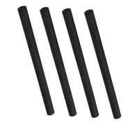 Milisten 4Pcs Versatile Graphite Rods High Conductivity Cylinders for Precision Laboratory Experiments Heat Resistant Optimal for Reliable Results
