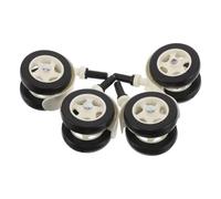 Milisten 4pcs Walker Replacement Wheels Quiet Rolling Dual Wheels for Walker for Floors