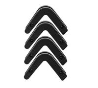 Milisten 4pcs Wall Mount Barbell Hanger Rack Heavy Duty Coated Barbell Storage Hooks for Commercial Gym Fitness Equipment Organization
