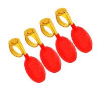 Milisten 4pcs Water Spray Ring Innovative Prank Game Props Easy Squirt Action Design for Endless Fun for Parties and Jokes