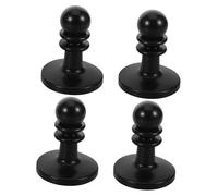 Milisten 4pcs Weather Resistant Tent Pole Caps with Insulated Plastic Safety Guards for Camping Hiking Tarp Pole Covers Prevent Electrical Shock and Storm Damage Easy to Install Outdoor