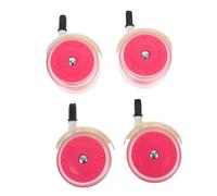 Milisten 4pcs Wheels Silent Swivel Replacement Wheels for Stroller Pram Walker Material for Boys and Girls Carriage and Trolley Use