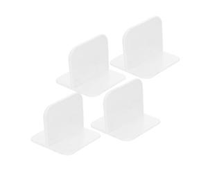 Milisten 4pcs White Plastic Playpen Stabilizer Accessories for Reinforcing and Securing Playpen the Ground, Non-Slip Support Feet for Baby Play Areas