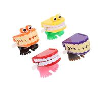 Milisten 4pcs Wind-up Animal Model Jumping Toys for Boy Girl Fun Cognitive Playthings Random Colors Safe and Smooth Design to Coordination and Imagination