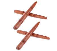 Milisten 4pcs Wooden Acupressure Health Stick for Hand Massager Tools Point Massage Tool for Acupuncture and Reflexology for Self-Care Routine