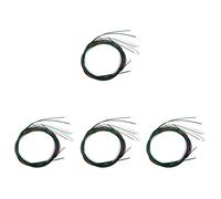 Milisten 4sets Acoustic Guitar Strings for Folk Wooden Guitar Wire Practical Changing Strings Music Wire Supplies