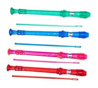 Milisten 4Sets Professional Clarinet for Beginners Resin Instruments Red Blue Pink Green Practice Tool for Students Easy to Play Durable Design