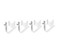 Milisten 4sets Tent Clip Spring V Shape Kayak Paddle Buckle Snap Clips for Securely Holding Tent Poles and Boat Accessories 5pcs*4