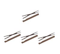 Milisten 4sets Treble Mute Clamp for Piano Mute Clip Case Professional Tuner Supplies Piano Supply Accessory Pianist Musical Instrument Instrument Parts Key Keyboard Case Tuning Tool Tuning