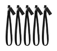 Milisten 5 Pack Cane Wrist Straps, Anti-lost Lanyards for Walking Sticks And Hiking Poles, Replacement Hand Straps with Loop-through Attachment