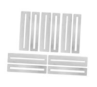 Milisten 5 Pairs Metal Guitar Fretboard Protectors Luthier Fingerboard Tools for Polishing and Maintenance Fret Guards Preventing Scratches and Dents Precision Pads for Smooth Fret Repair