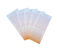 Milisten 5 Pcs I Ching Hexagram Guide with Beautiful Illustrations Comprehensive Divination Manual for Beginners and Advanced Users Precise of Hexagrams for Readings