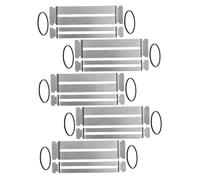 Milisten 5 Sets Guitar Fretboard Shield with Metal Protector Pads for Electric Guitar Maintenance Kit Fingerboard Guards for Fret Sanding Polishing and Repair Fit Luthier Accessories