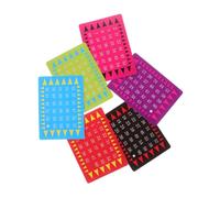 Milisten 5 Sets Stage Mind Reading Card Tricks Telepathic Stage Reading Card Interactive Trick Number Cards Mind Reading Number Cards Mental for Prediction Tricks Game Prop Paper
