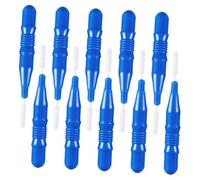 Milisten 50 Pcs Oral Interdental Brushes Teeth Cleaning Accessories Lightweight Portable Dental Floss Picks for Home Travel Braces Care Prevent Gum Disease