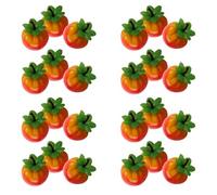 Milisten 50 Pieces Simulation Tomatoes Artificial Fruit Models for Pretend Play Kitchen , Educational Cognitive Teaching Supplies for Early Learning and Role Play