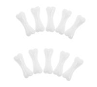 Milisten 500pcs Mini Skeleton Bones Small Plastic Bones for Crafts Fake Skeleton Props for Party Cosplay Supplies