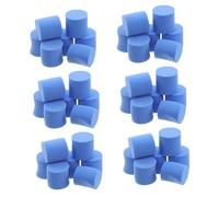 Milisten 50pcs Ant Nest Accessories Test Plugs round Hole Stoppers Small Sponge for Ants Farm Test Tube Habitat Plugs Water Block Tubes